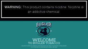 What Buglercigarette.com website looked like in 2019 (4 years ago)