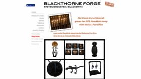 What Blackthorneforge.com website looked like in 2019 (4 years ago)