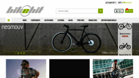 What Bikehit.de website looked like in 2019 (4 years ago)