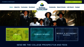 What Brisbanechristiancollege.com.au website looked like in 2019 (4 years ago)