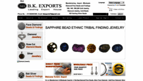 What Bkexports.in website looked like in 2019 (4 years ago)