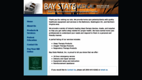 What Baystatemed.com website looked like in 2019 (4 years ago)