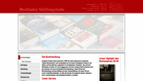 What Buchladen-suelzburgstrasse.de website looked like in 2019 (4 years ago)
