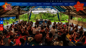 What Balispiritfestival.com website looked like in 2019 (4 years ago)