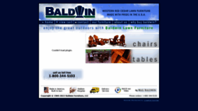 What Baldwinfurniture.com website looked like in 2019 (4 years ago)