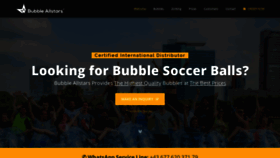 What Bubble-allstars.com website looked like in 2019 (4 years ago)