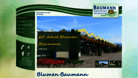 What Blumen-baumann.de website looked like in 2019 (4 years ago)