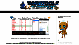 What Babatools.com website looked like in 2019 (4 years ago)