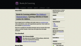 What Booksforlearning.com.au website looked like in 2019 (4 years ago)