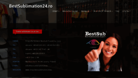 What Bestsublimation24.ro website looked like in 2019 (6 years ago)