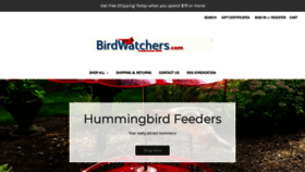 What Birdwatchers.com website looked like in 2019 (4 years ago)