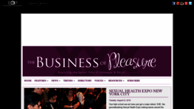 What Bopleasure.com website looked like in 2019 (4 years ago)