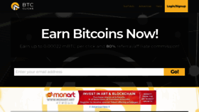 What Btc4ads.com website looked like in 2019 (4 years ago)