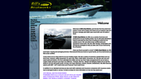 What Billsboatworks.com website looked like in 2019 (4 years ago)