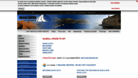 What Balkanekspres.si website looked like in 2019 (4 years ago)