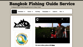 What Bkkfishingguide.com website looked like in 2019 (4 years ago)
