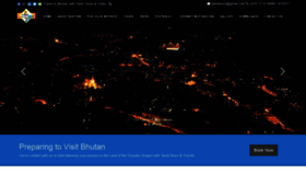What Bhutantashitravels.com website looked like in 2019 (4 years ago)
