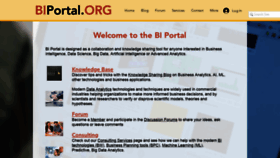 What Biportal.org website looked like in 2019 (4 years ago)
