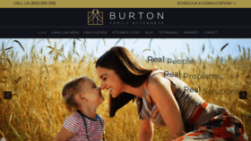 What Burtonlawfirmpc.com website looked like in 2019 (4 years ago)