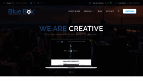 What Blueboxinteractive.com website looked like in 2019 (4 years ago)