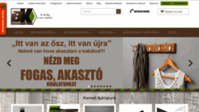 What Butorkellek.eu website looked like in 2019 (4 years ago)