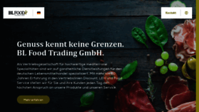 What Blfoodtrading.de website looked like in 2019 (4 years ago)