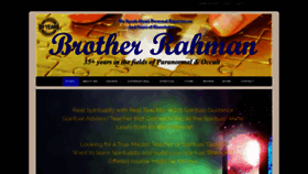 What Brotherrahman.net website looked like in 2019 (4 years ago)