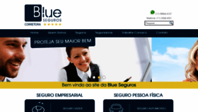 What Blueseguros.com.br website looked like in 2019 (4 years ago)