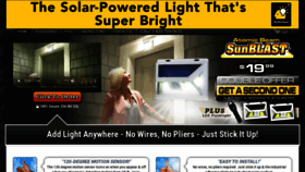 What Buysunblast.com website looked like in 2019 (4 years ago)