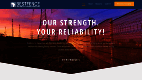 What Bestfence.co.za website looked like in 2019 (4 years ago)