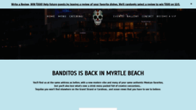 What Banditosmyrtle.com website looked like in 2019 (4 years ago)