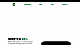 What Biojs.io website looked like in 2019 (4 years ago)