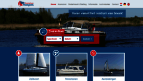 What Bootverhuurhospes.nl website looked like in 2019 (4 years ago)