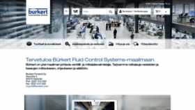 What Burkert.fi website looked like in 2019 (4 years ago)