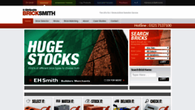 What Bricksmith.co.uk website looked like in 2019 (4 years ago)
