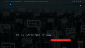 What Blogemprende.es website looked like in 2019 (4 years ago)