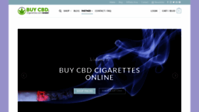 What Buycbdcigarettes.com website looked like in 2019 (4 years ago)