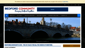 What Bedfordcommunity.com website looked like in 2019 (4 years ago)