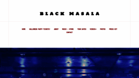 What Blackmasala.com website looked like in 2019 (4 years ago)