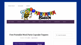 What Birthdaybuzzin.com website looked like in 2019 (4 years ago)