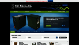 What Bren-tronics.com website looked like in 2019 (4 years ago)
