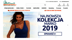 What Bikinarium.pl website looked like in 2019 (4 years ago)