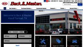 What Beckmastenkia.com website looked like in 2019 (4 years ago)