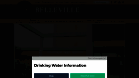 What Bellevilleschools.org website looked like in 2019 (4 years ago)