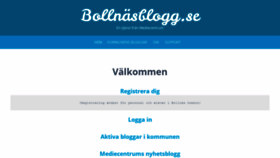 What Bollnasblogg.se website looked like in 2019 (4 years ago)