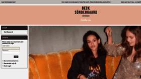 What B2b.becksondergaard.com website looked like in 2019 (4 years ago)