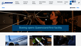 What Boeing.com.au website looked like in 2019 (4 years ago)