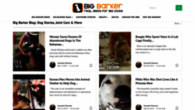 What Blog.bigbarker.com website looked like in 2019 (4 years ago)