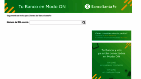 What Bancosantafe.andreani.com website looked like in 2019 (4 years ago)