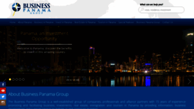 What Businesspanama.com website looked like in 2019 (4 years ago)